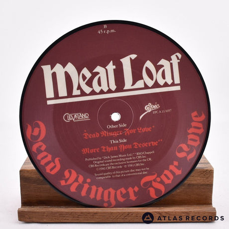 Meat Loaf - Dead Ringer For Love - Picture Disc 7" Vinyl Record - EX
