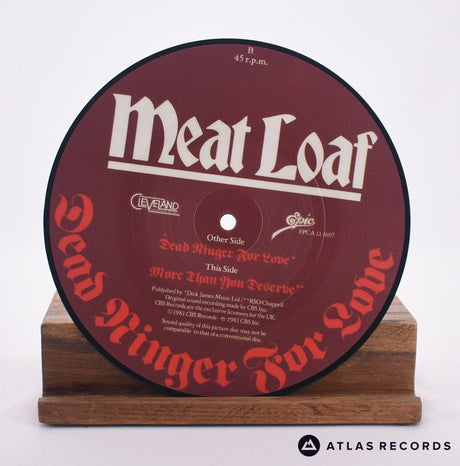 Meat Loaf - Dead Ringer For Love - Picture Disc 7" Vinyl Record - VG+