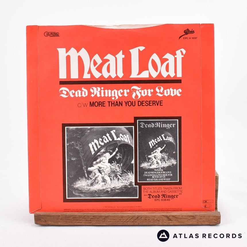 Meat Loaf - Dead Ringer For Love - 7" Vinyl Record - VG+/EX