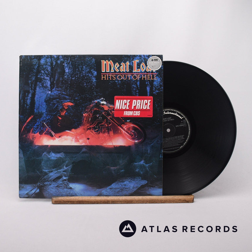 Meat Loaf Hits Out Of Hell LP Vinyl Record - Front Cover & Record