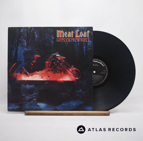 Meat Loaf Hits Out Of Hell LP Vinyl Record - Front Cover & Record