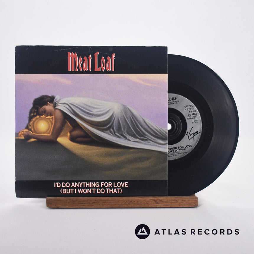 Meat Loaf I'd Do Anything For Love 7" Vinyl Record - Front Cover & Record