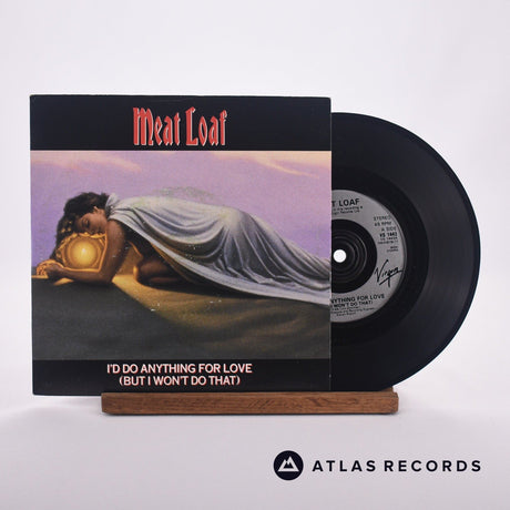 Meat Loaf I'd Do Anything For Love 7" Vinyl Record - Front Cover & Record