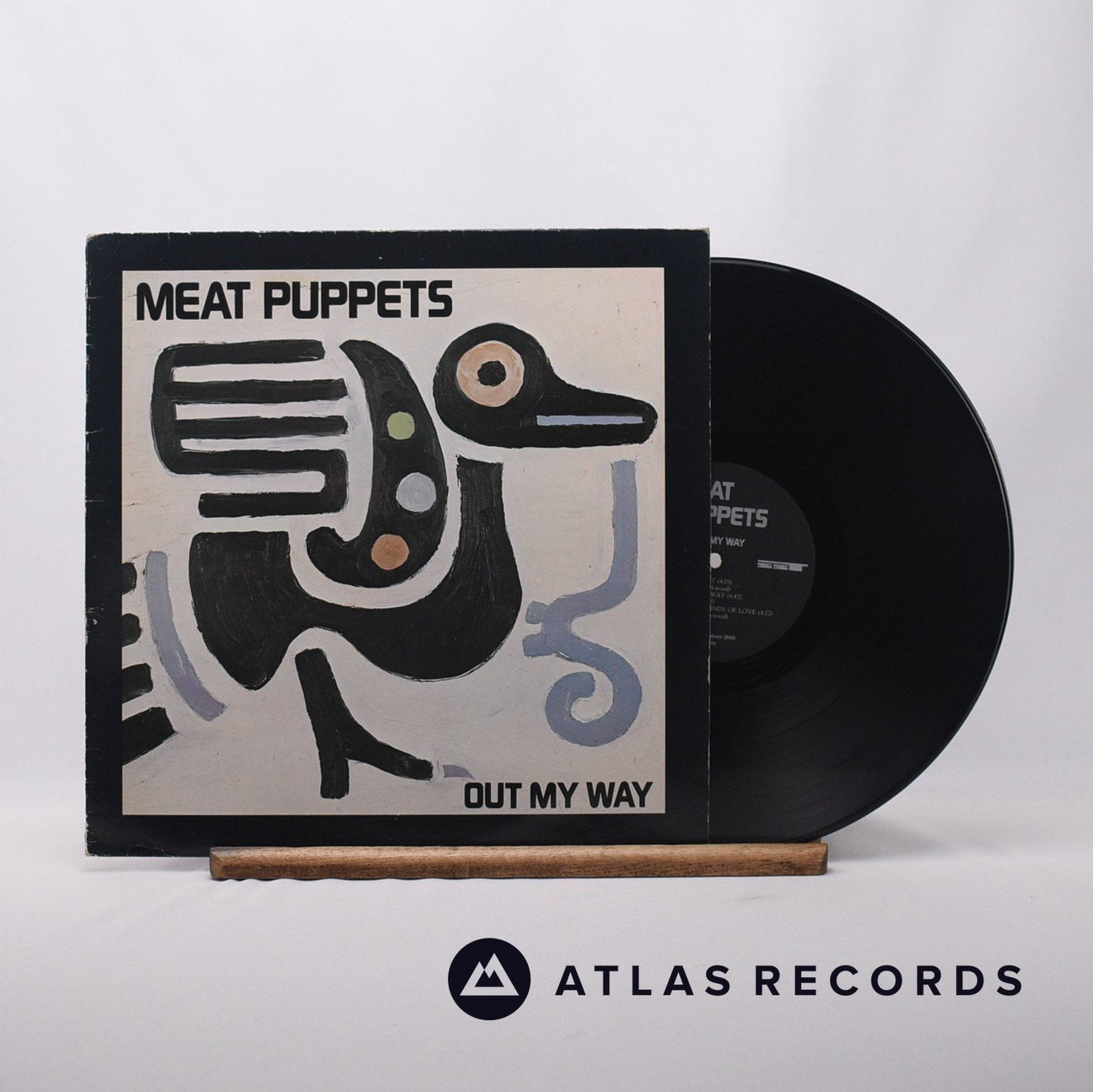 Meat Puppets Out My Way 12" Vinyl Record - Front Cover & Record