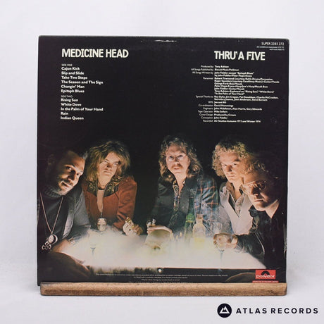Medicine Head - Thru' A Five - Embossed Sleeve Porky LP Vinyl Record - EX/EX