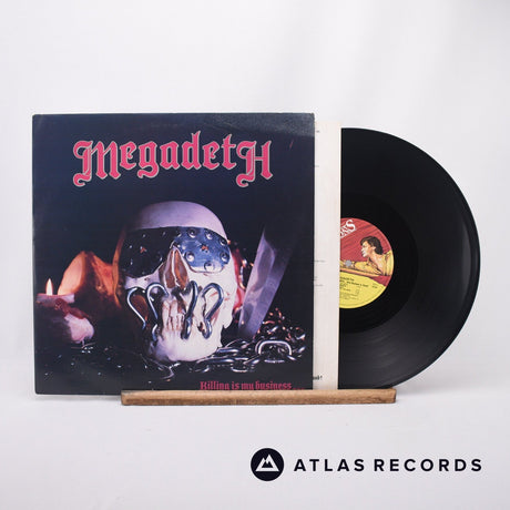 Megadeth Killing Is My Business... And Business Is Good! LP Vinyl Record - Front Cover & Record