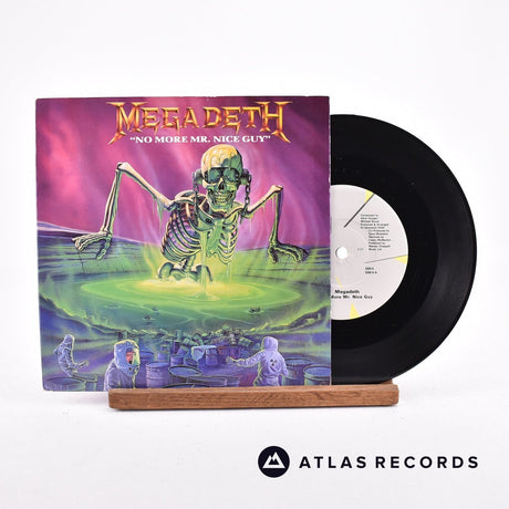Megadeth No More Mr. Nice Guy 7" Vinyl Record - Front Cover & Record