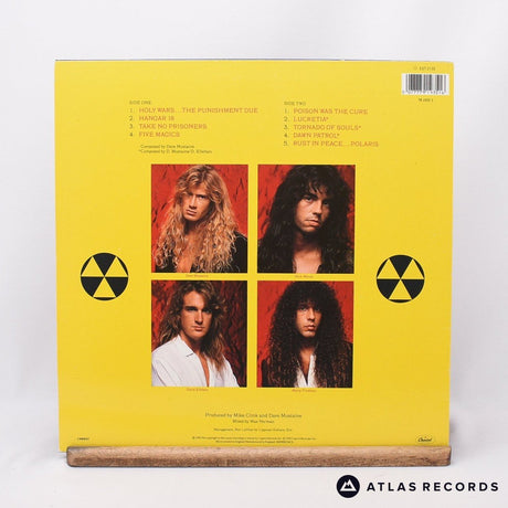 Megadeth - Rust In Peace - A-1 B-1 LP Vinyl Record - EX/VG+