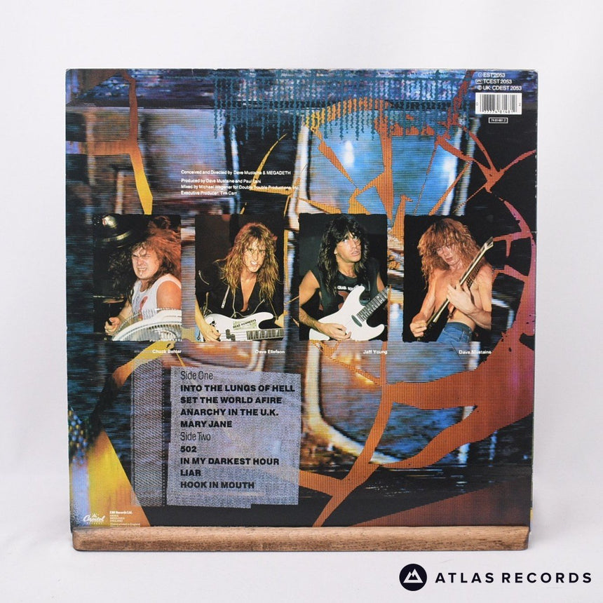 Megadeth - So Far, So Good... So What! - A-1 B-1 LP Vinyl Record - EX/EX