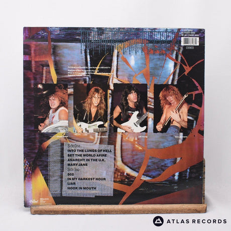 Megadeth - So Far, So Good... So What! - A-1 B-1 LP Vinyl Record - EX/VG+