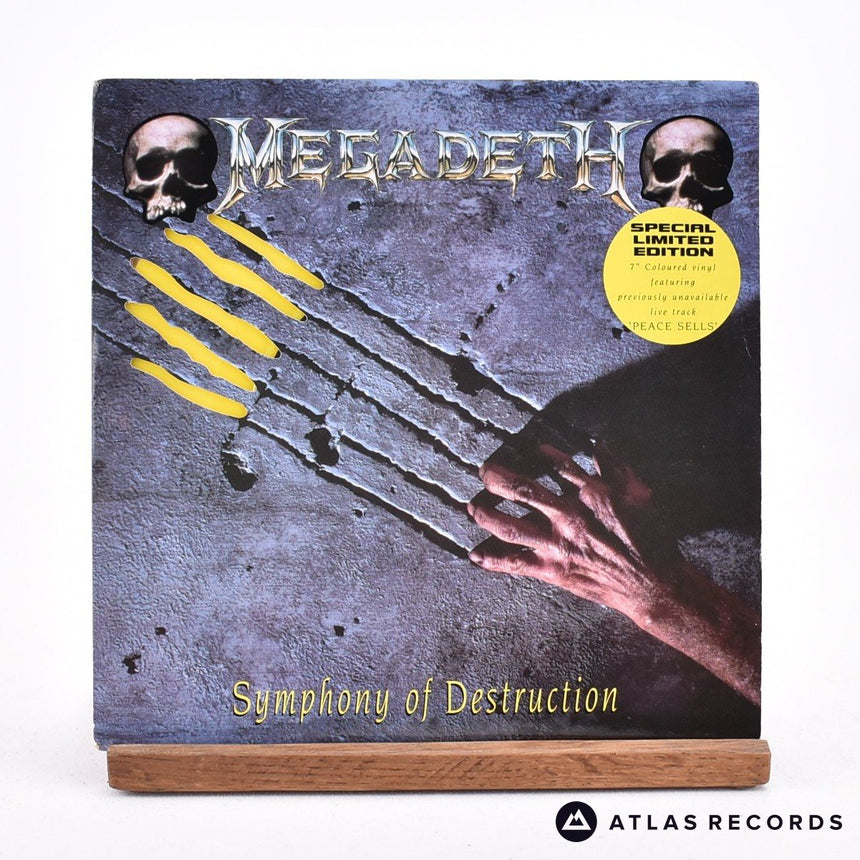 Megadeth Symphony Of Destruction 7" Vinyl Record - Front Cover & Record