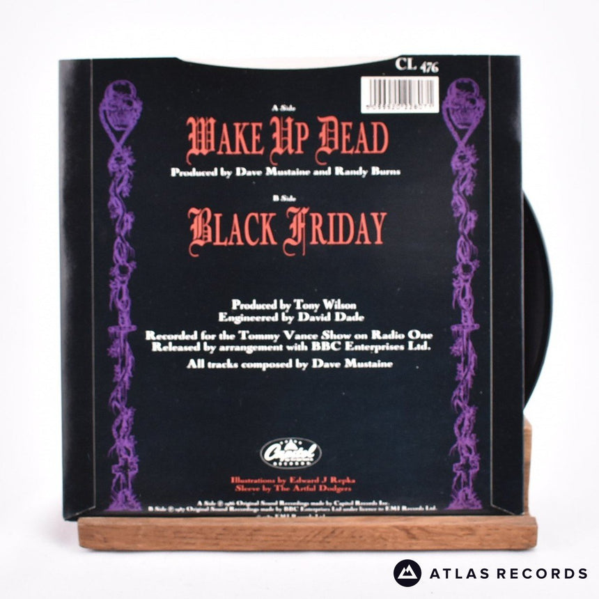 Megadeth - Wake Up Dead - 7" Vinyl Record - NM/EX