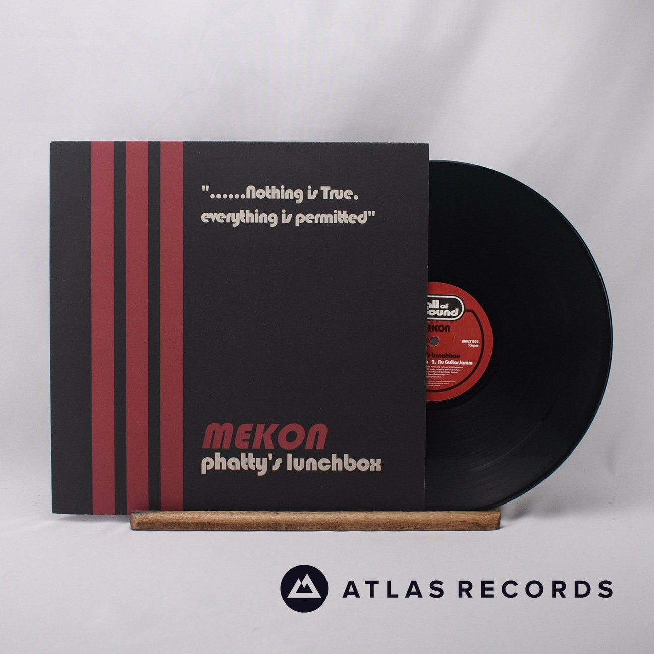 Mekon Phatty's Lunchbox 12" Vinyl Record - Front Cover & Record