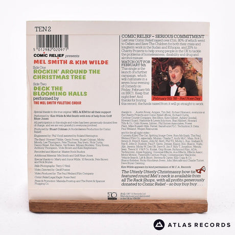 Mel Smith - Rockin' Around The Christmas Tree - 7" Vinyl Record - EX/VG+