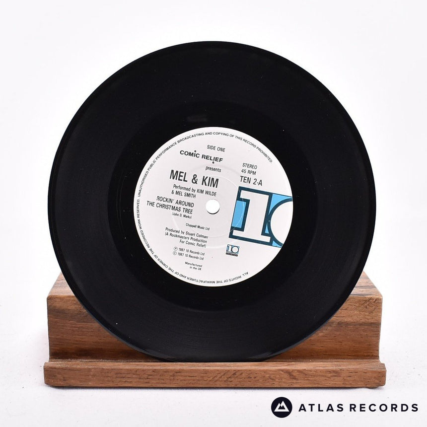 Mel Smith - Rockin' Around The Christmas Tree - 7" Vinyl Record - EX/VG+