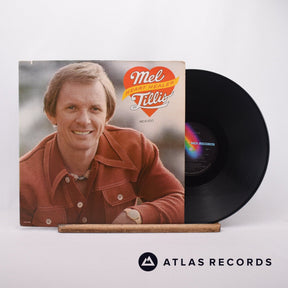 Mel Tillis Heart Healer LP Vinyl Record - Front Cover & Record