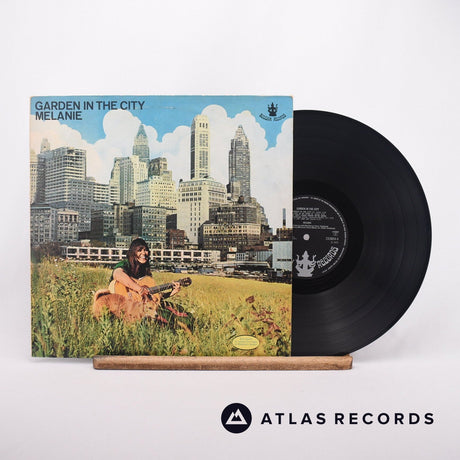 Melanie Garden In The City LP Vinyl Record - Front Cover & Record