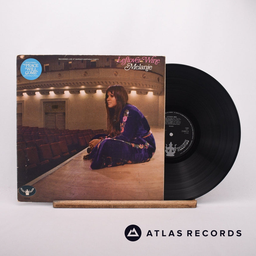 Melanie Leftover Wine LP Vinyl Record - Front Cover & Record