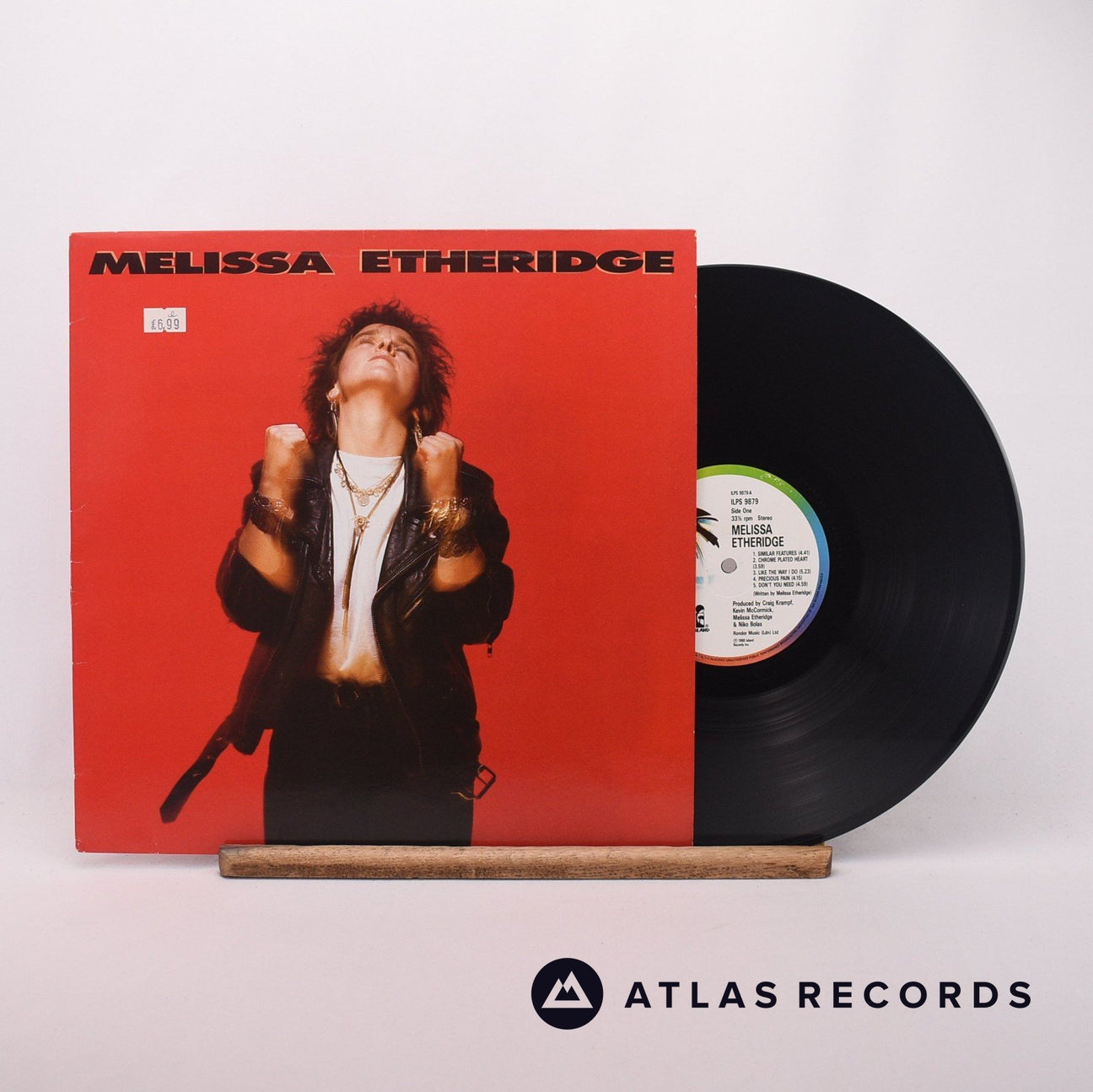Melissa Etheridge Melissa Etheridge LP Vinyl Record - Front Cover & Record