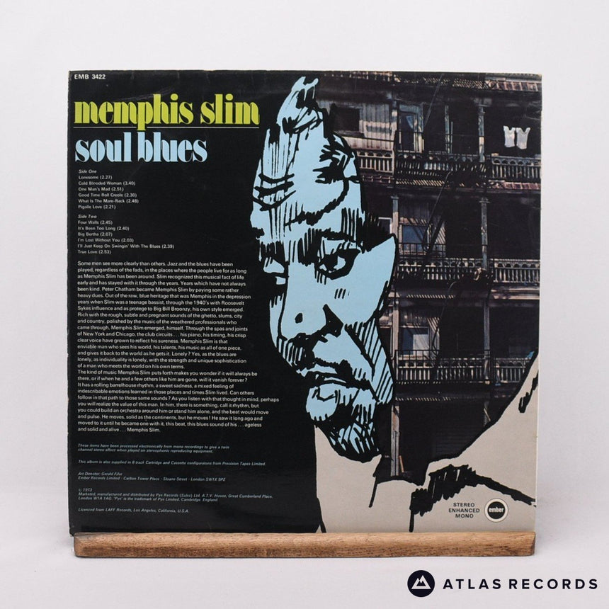 Memphis Slim - Soul Blues - A-1 B-1 LP Vinyl Record - VG+/VG+