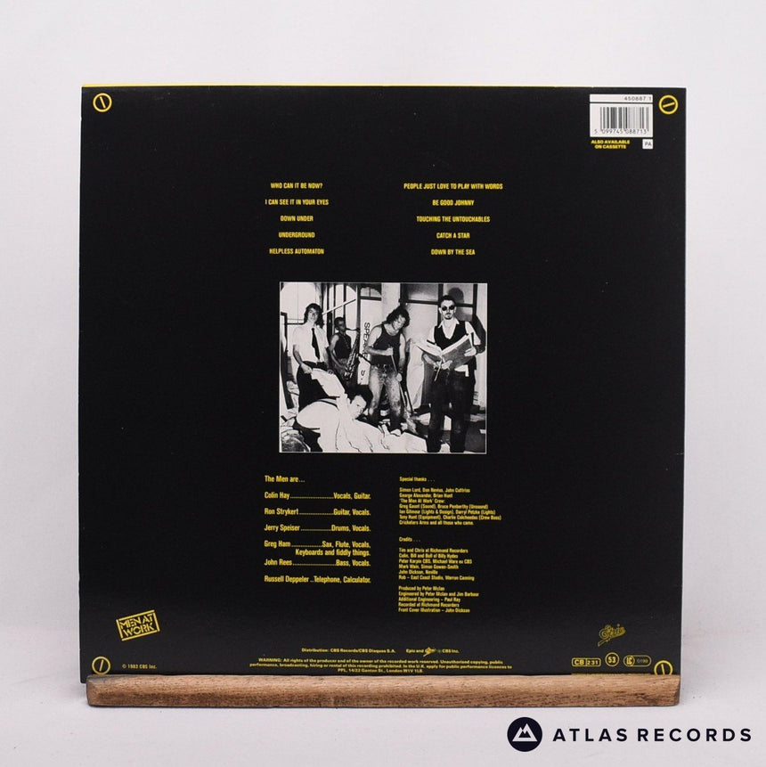 Men At Work - Business As Usual - Reissue LP Vinyl Record - EX/EX