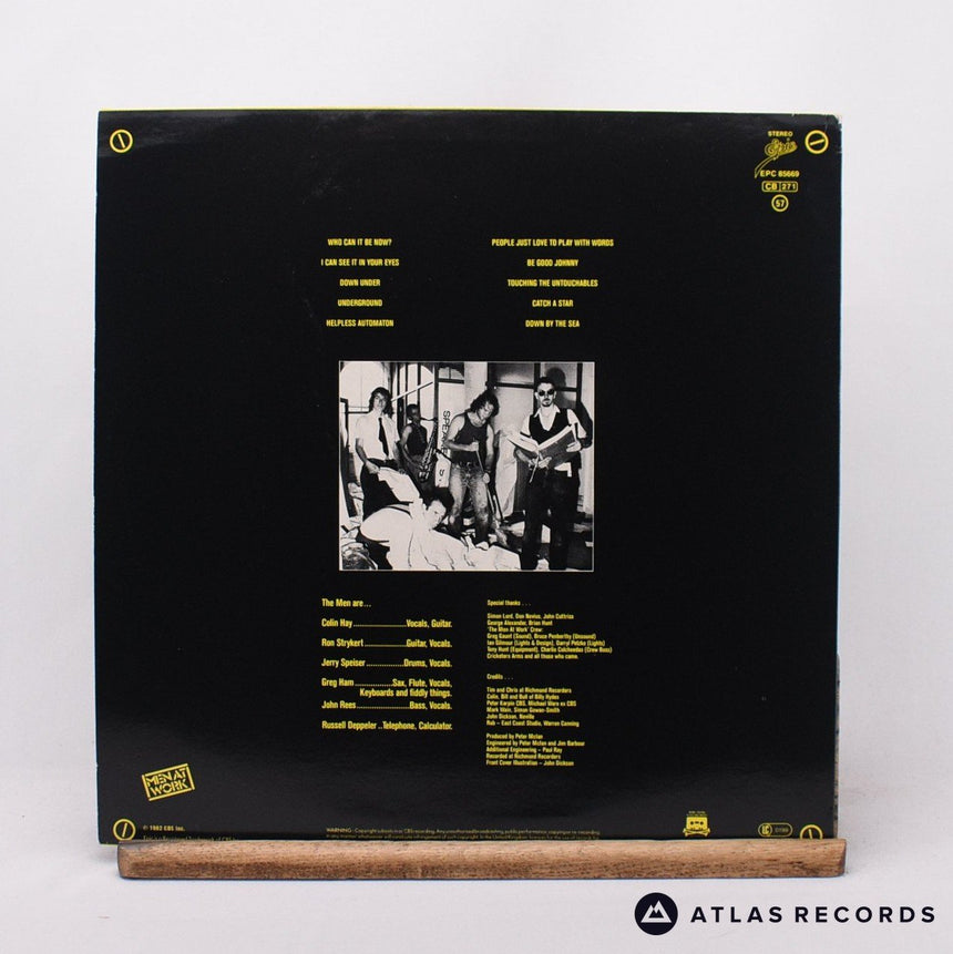 Men At Work - Business As Usual - LP Vinyl Record - EX/EX