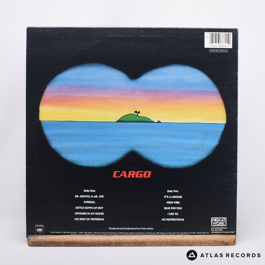 Men At Work - Cargo - Canada LP Vinyl Record - EX/EX