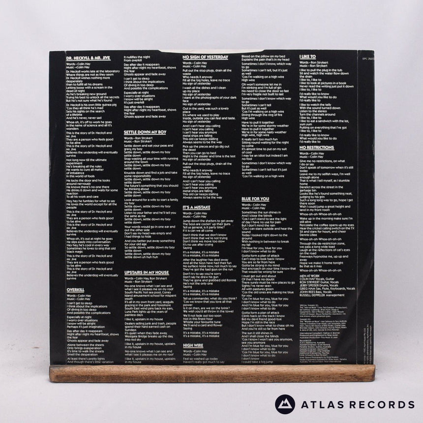 Men At Work - Cargo - LP Vinyl Record - VG+/EX