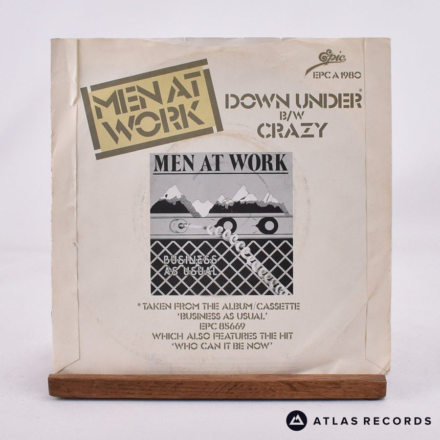 Men At Work - Down Under - 7" Vinyl Record - VG+/EX