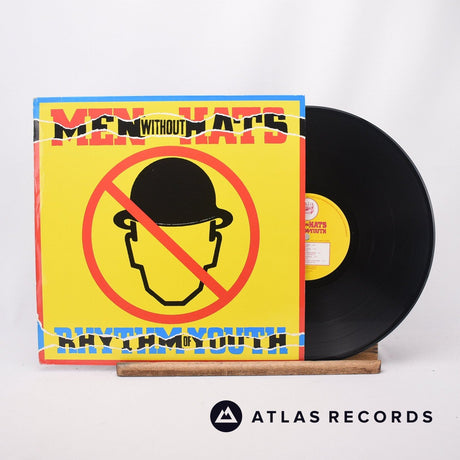 Men Without Hats Rhythm Of Youth LP Vinyl Record - Front Cover & Record