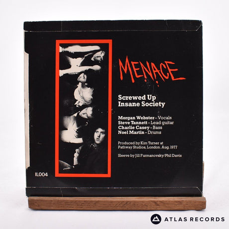 Menace - Screwed Up - 7" Vinyl Record - VG+/VG+