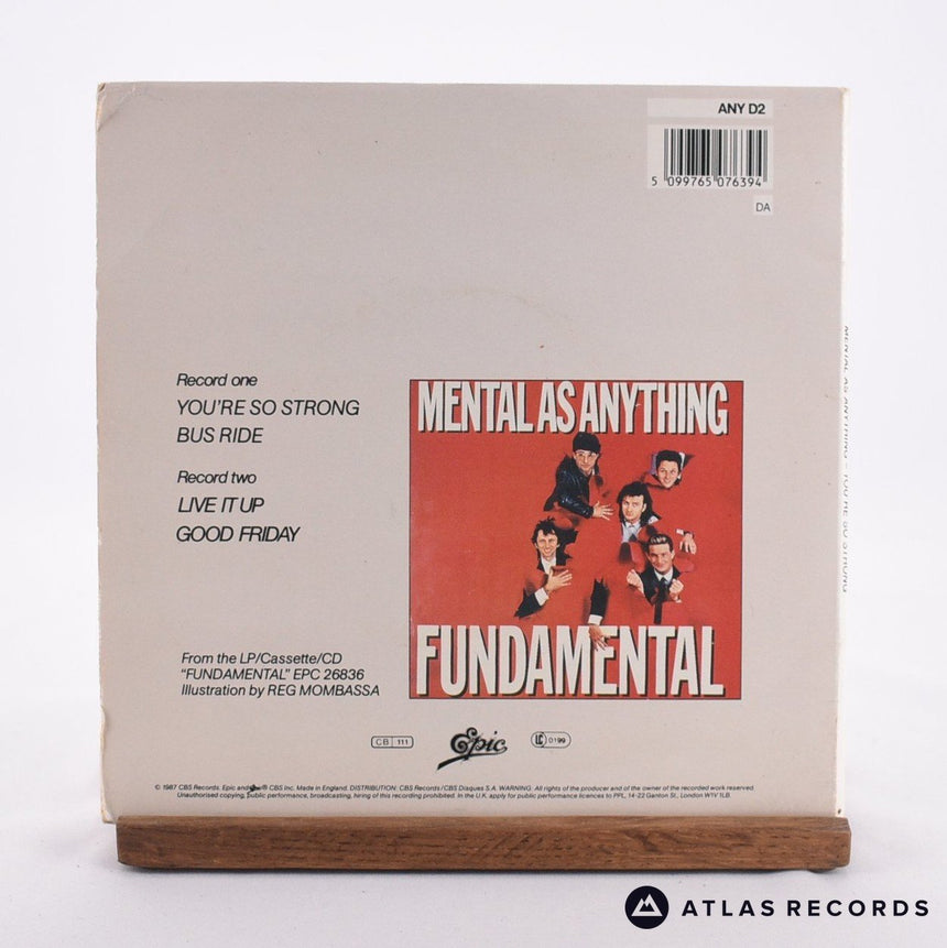 Mental As Anything - You're So Strong - Gatefold 7" Vinyl Record - EX/VG+