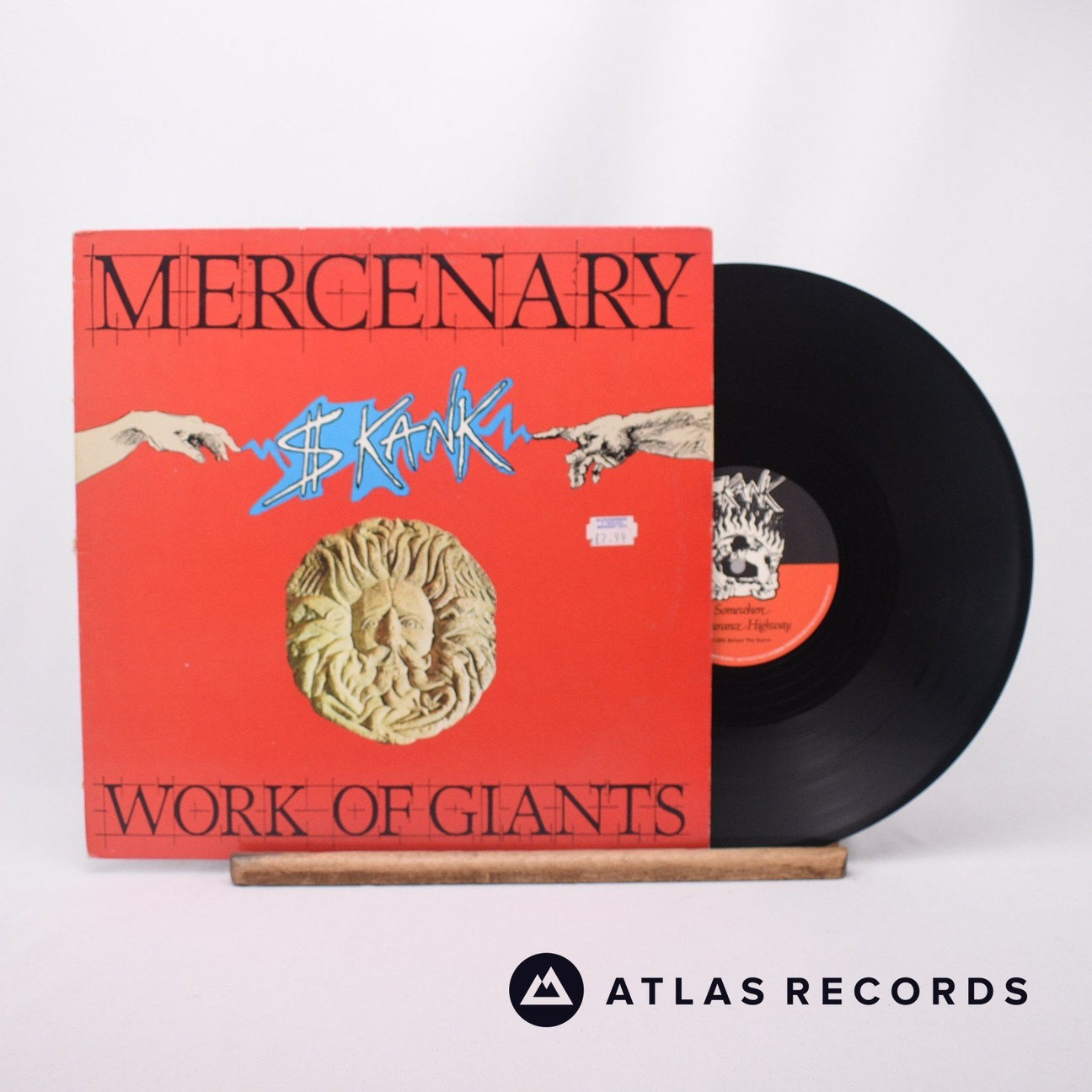 Mercenary Skank Work Of Giants 12" Vinyl Record - Front Cover & Record