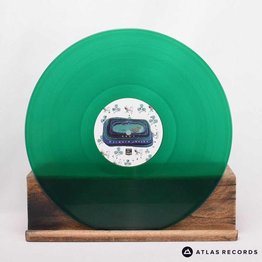 Mermaid Chunky - VEST - Transparent Green -A -B LP Vinyl Record - NM/NM