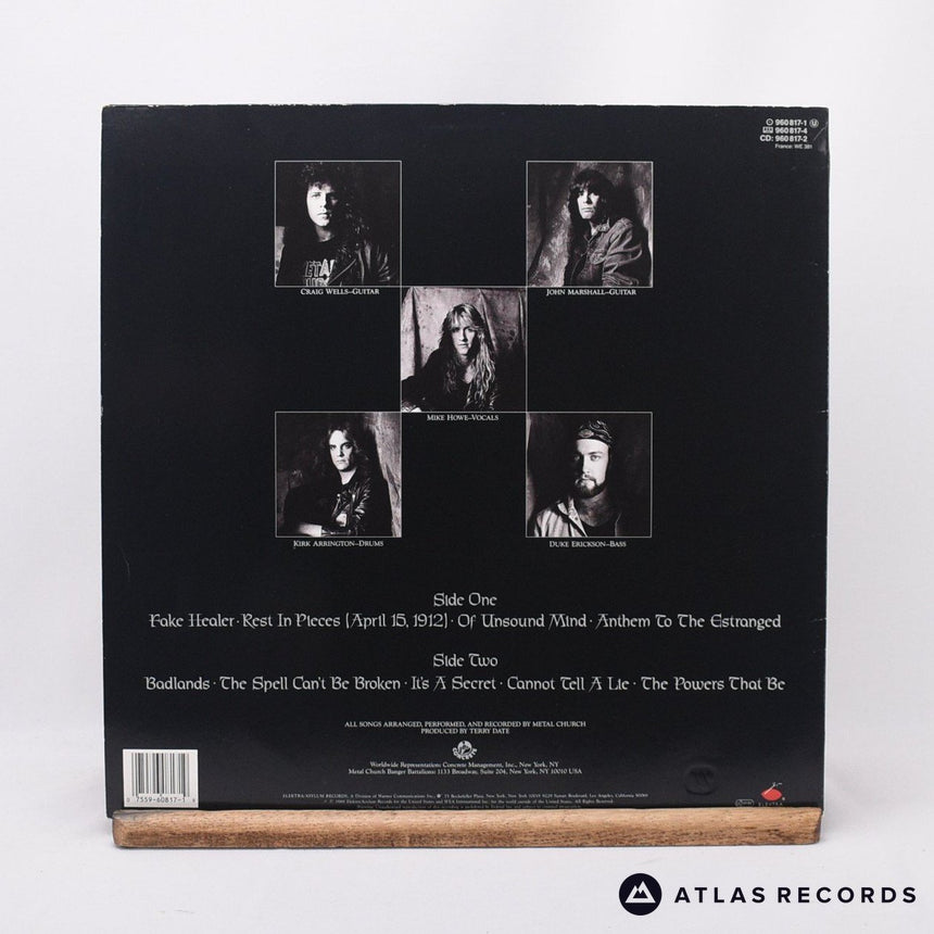 Metal Church - Blessing In Disguise - Axx B2x LP Vinyl Record - VG+/EX