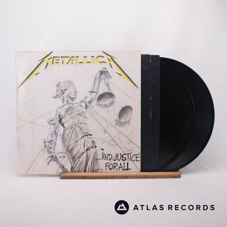 Metallica ...And Justice For All 2 x LP Vinyl Record - Front Cover & Record