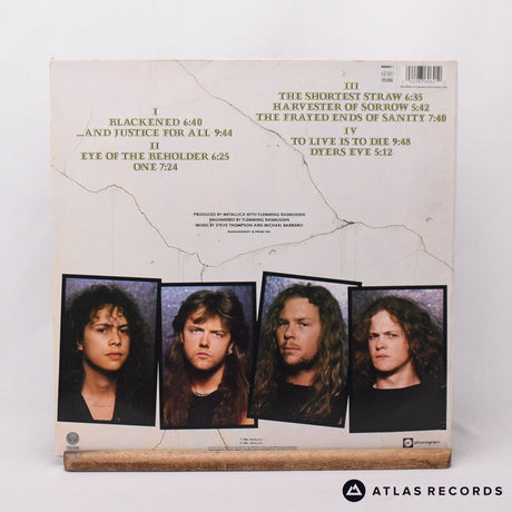 Metallica - ...And Justice For All - Dmm 2 x LP Vinyl Record - VG+/VG+