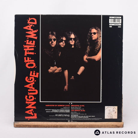 Metallica - Harvester Of Sorrow - 12" Vinyl Record - EX/EX