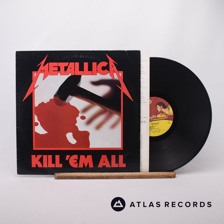 Metallica Kill 'Em All LP Vinyl Record - Front Cover & Record
