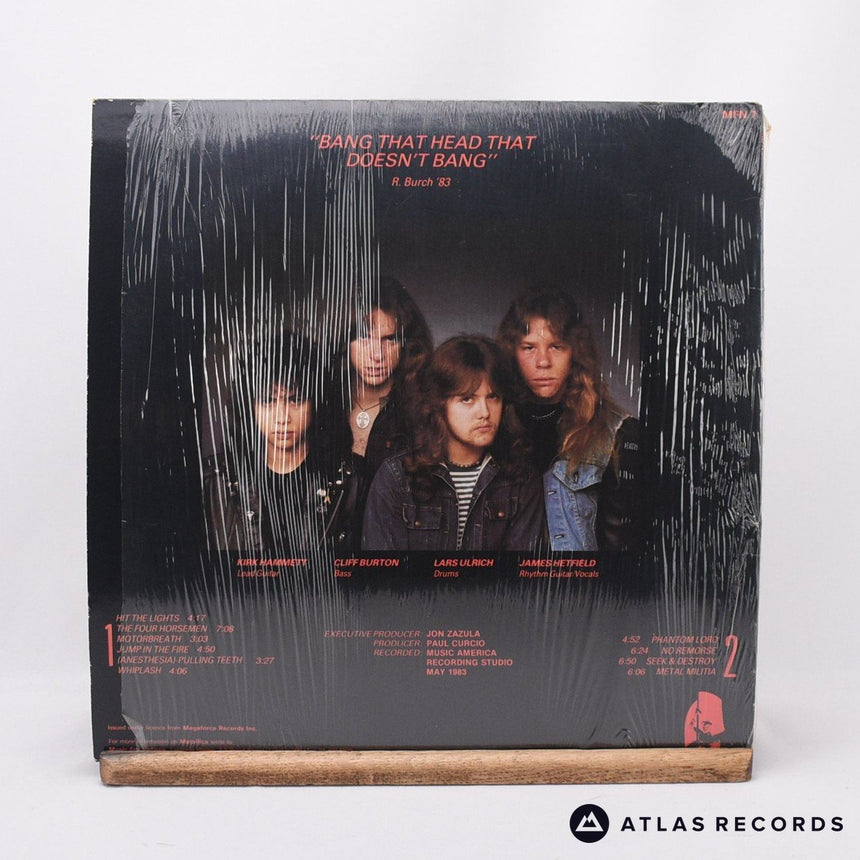Metallica - Kill 'Em All - Mpo A1 B1 LP Vinyl Record - VG+/VG+