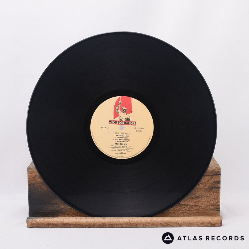 Metallica - Kill 'Em All - Mpo A1 B1 LP Vinyl Record - VG+/VG+