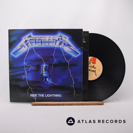 Metallica Ride The Lightning LP Vinyl Record - Front Cover & Record