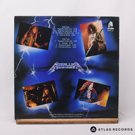 Metallica - Ride The Lightning - First Press Mpo A1 B1 LP Vinyl Record - VG+/VG+