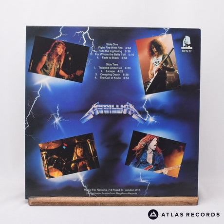 Metallica - Ride The Lightning - Merch Insert A1 B1 LP Vinyl Record - EX/EX