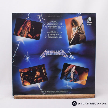 Metallica - Ride The Lightning - First Press Mpo LP Vinyl Record - VG+/EX