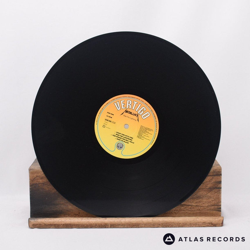 Metallica - Ride The Lightning - Reissue LP Vinyl Record - EX/VG+