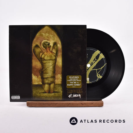 Metallica St. Anger 7" Vinyl Record - Front Cover & Record