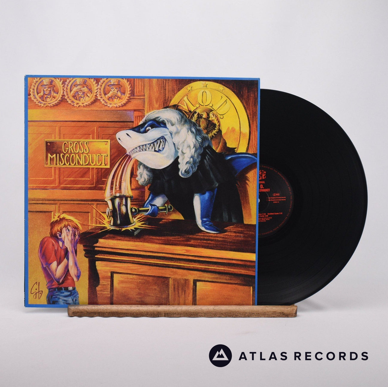 Method Of Destruction Gross Misconduct LP Vinyl Record - Front Cover & Record