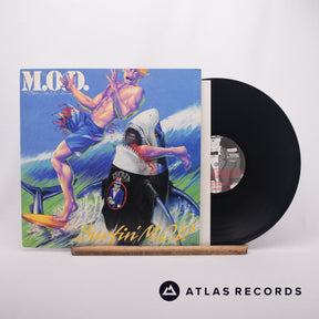 Method Of Destruction Surfin' M.O.D. LP Vinyl Record - Front Cover & Record
