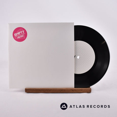 Metric Empty 7" Vinyl Record - Front Cover & Record